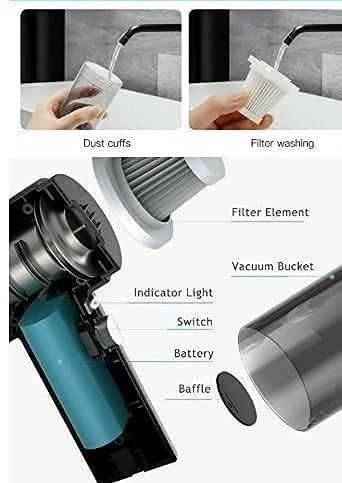 Portable Air Duster Wireless Vacuum Cleaner